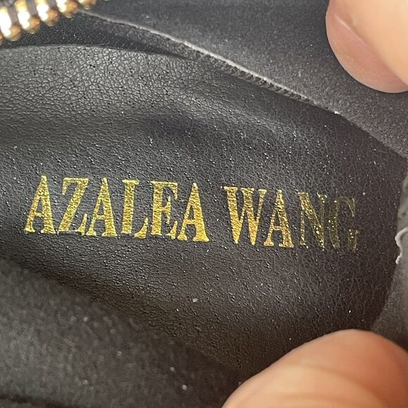 Azalea Wang Tiernan Thigh High Racer Boots Size 7.5 Stiletto Point Toe Clubwear - Picture 5 of 16